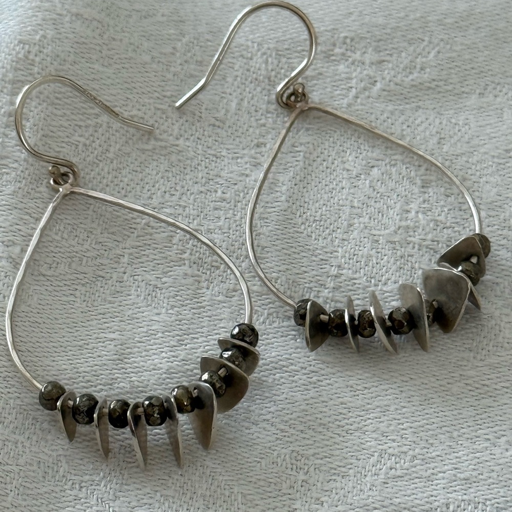 Silpada Silver Teardrop Earrings